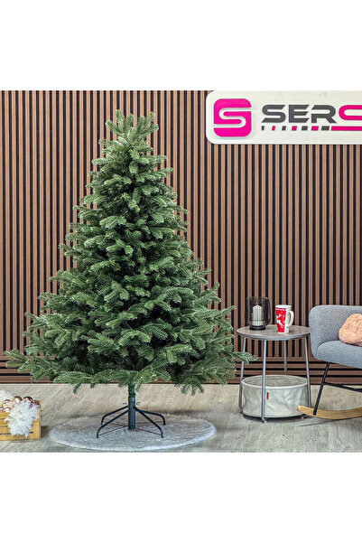 SERSIMO Brad artificial de Crăciun Deluxe de la Sersimo, verde norvegian, mix 2D+3D, 180 cm