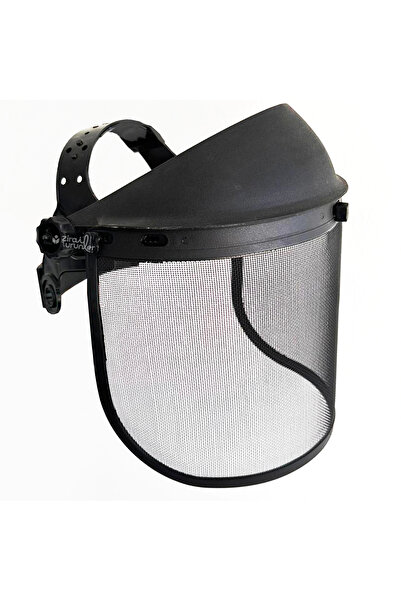 BARTECH Motorlu Tırpan Profesyonel Yüz Koruma Maskesi Ayarlı Telli Maske İş Güvenliği Maskesi