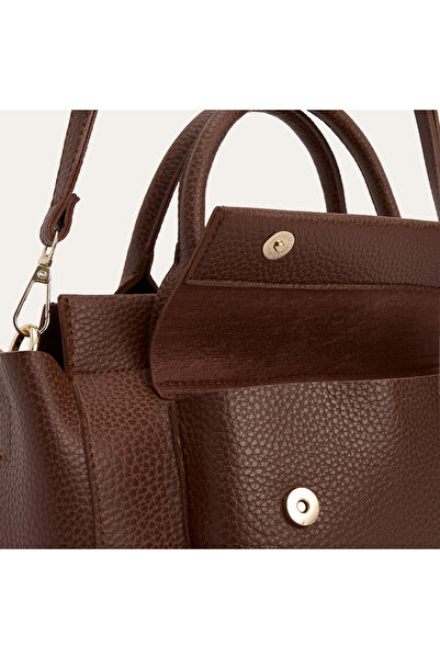 Mudo Leather Look Shoulder Bag