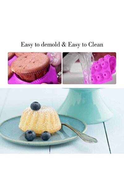 woyejo Silicone muffin baking tray