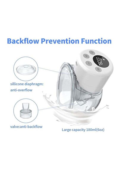 X SPRING Hands-Free Wearable Electric Breast Pump With LCD Display, 9 Levels And 2 Modes