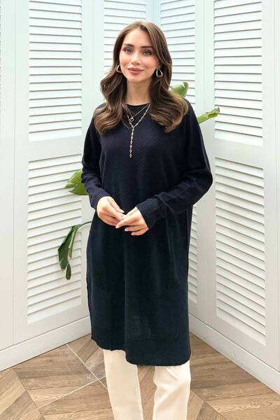 Melike Tatar Pocketed Knitwear Tunic 70-2222-1