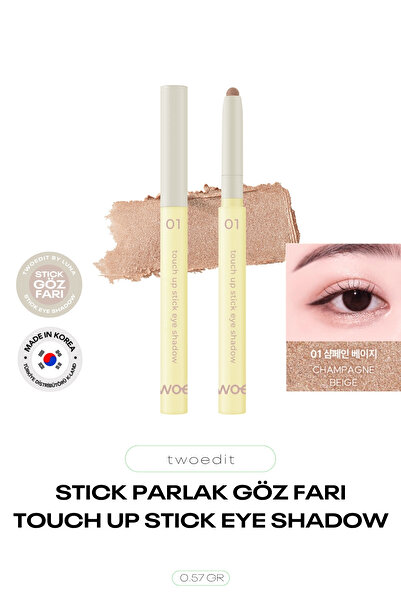 twoedit Stick Formda Shiny Eyeshadow by Luna Touch up Stick Eye Shadow