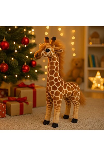 scntoys Peluş Zürafa- Yumuşak Sarılmalar Uyku Arkadasi Sevgililer Günü Yılbaş...