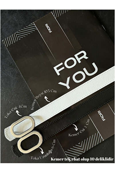 Fiori حزام نسائي بإبزيم فضي بيضاوي، حزام للسترة، حزام للقميص، حزام للملابس