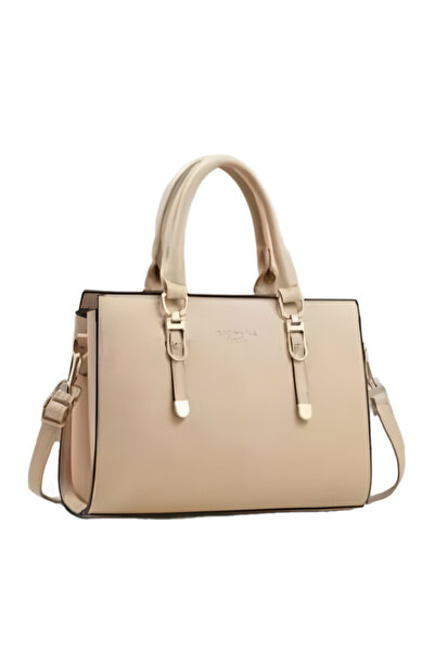 GRASS حقيبة نسائية انيقة للسيدات لون بيج BG-07