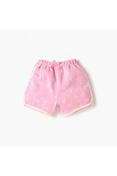 Disney Marie Print Round Neck T-shirt and Shorts Set