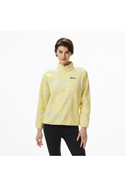 Jack Wolfskin Big Sky Kadın Sarı Outdoor Polar