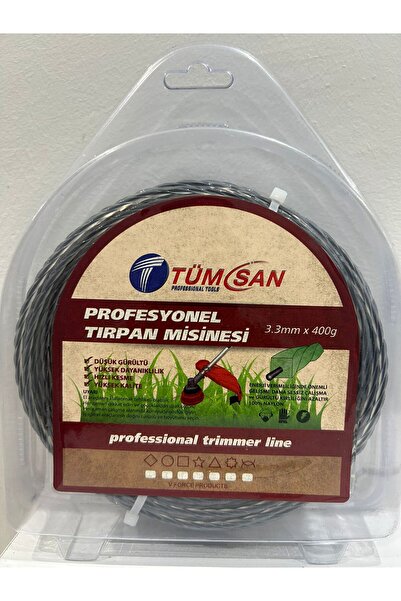 TÜMSAN TIRPAN MİSİNA ÇELİK ÖRGÜ 3,3MM 30MT 400 GR