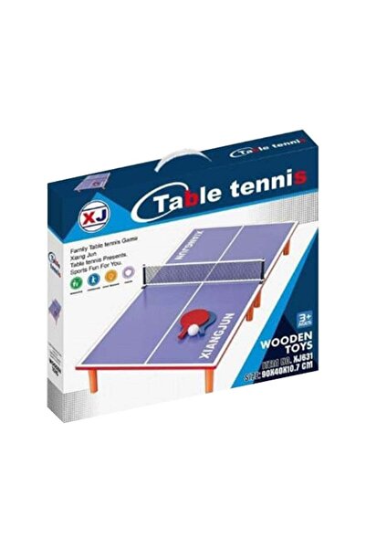 XJ لعبة تنس الطاولة العائلية شيانغ جون - لعبة رياضية داخلية خشبية مقاس 60 × 3...