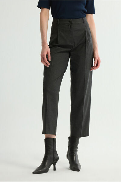 Love My Body Pileli Cepli Pantolon