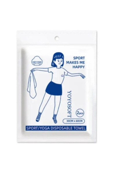 yoyo Soft Sport Disposable Towel 2 pcs