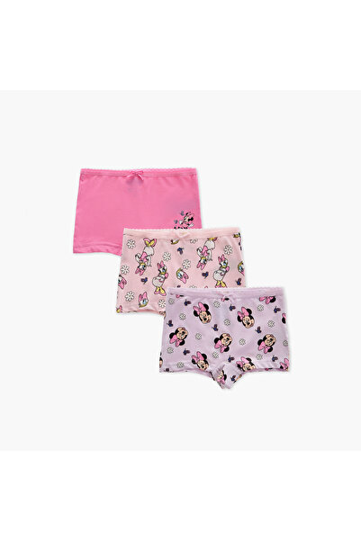 Disney Minnie Mouse and Daisy Duck Print Boxer Briefs - Set of 3