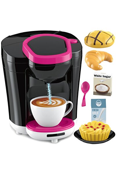 zola Barista toy set, espresso machine, coffee cup, cookies, other accessories, batteries, 14.5x13x18 cm