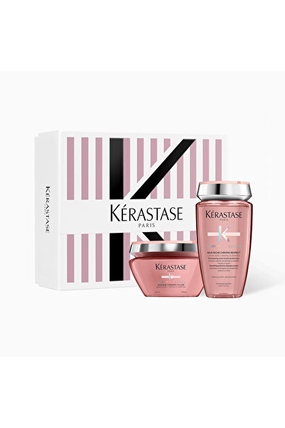 Kerastase Kérastase Chroma Absolu Duo – Bain Riche Chroma Respect Shampoo 250ml & Masque Anti-Porosity 200ml