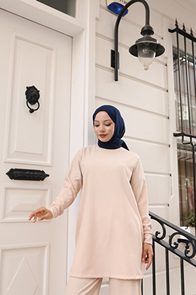 ECESSA FASHİON Πλεκτό Σετ Βασικό Πλεκτό Σετ Δύο Τεμαχίων