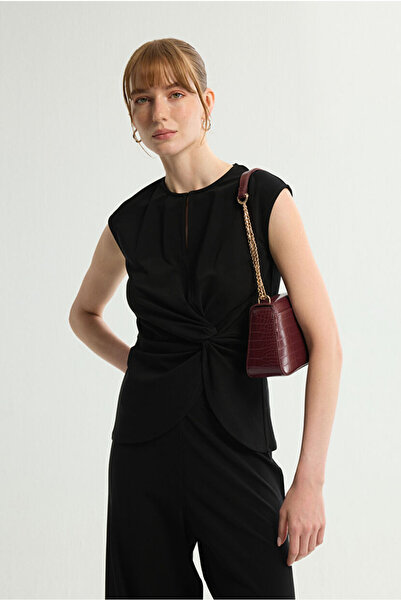 Love My Body Örme Beli Lastikli Pantolon