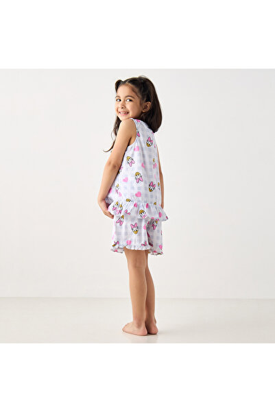 Disney All-Over Daisy Duck Print Sleeveless Top and Short Set
