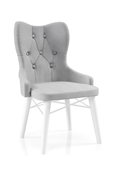 Desire Babyface Petra Chair White Painted Hornbeam Leg, Class 1 - Furniture