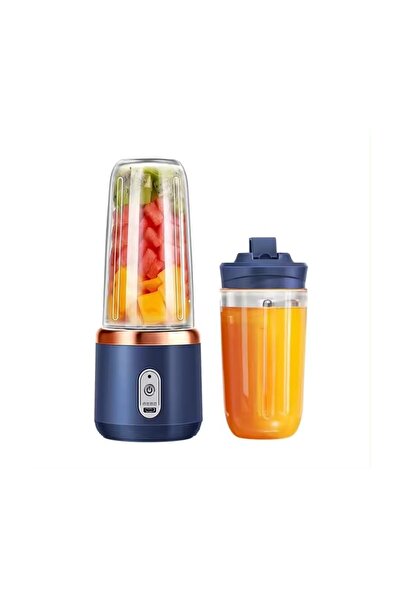 REDz Accessories Portable electric blender, 6 blades, 380 ml, 1500 mAh battery, USB charging, Removable cup