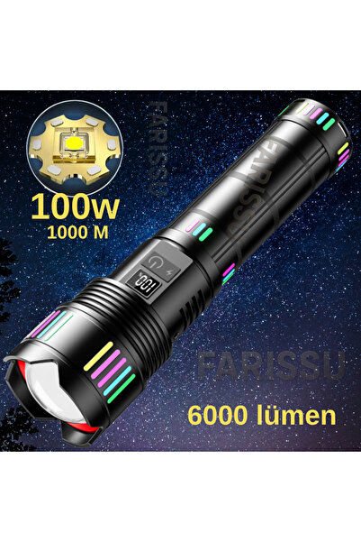 Super Powerful White Laser Zoom Flashlight - Gold Orion OR-802