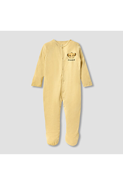 Disney Printed Open Foot Sleepsuit with Ruffle Sleeves - Set of 3