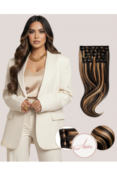Amora Extensii cu clips Balayage Sunshine Lovers — - 55cm