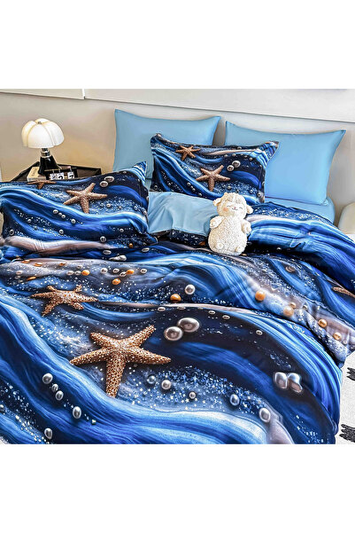 CHIRASO CHIRASO Bedding, 5D, 1 Person, ELASTIC Sheet 140x200cm, Duvet Cover 155x205cm, 2 Pillowcases