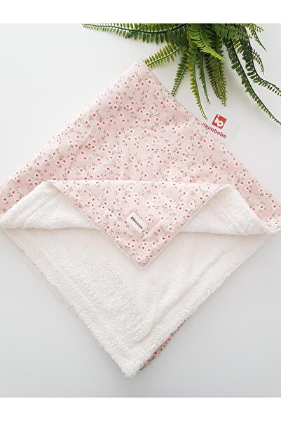 ilkimbebe بطانية أطفال ويلسوفت مزينة بالزهور