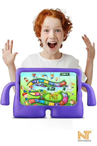 Nezih Case حافظة سيليكون مع حامل متوافقة مع Mi Pad 5 / Mi Pad 6 للأطفال