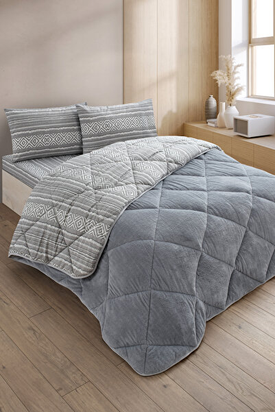 Formeya Veluna Single Wellsoft Quilt Sleeping Set Single Sleeping Set with El...