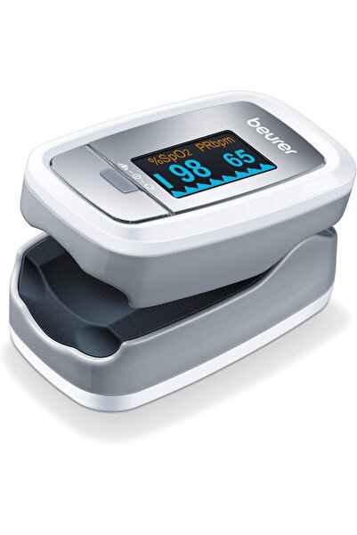 Beurer PO30 Pulse Oximeter - Measures Heart Rate & SpO2, Lightweight Medical Device
