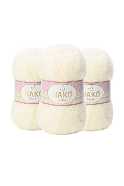 NAKO Paris Hand Knitting Yarn 100 Gr. 2098 3 Pieces