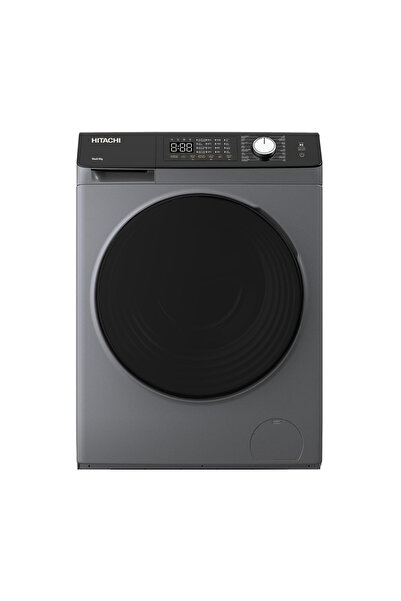 HITACHI 8KG Front Load Washing Machine | 1200 RPM | 16 Programs | Fully Automatic Washer