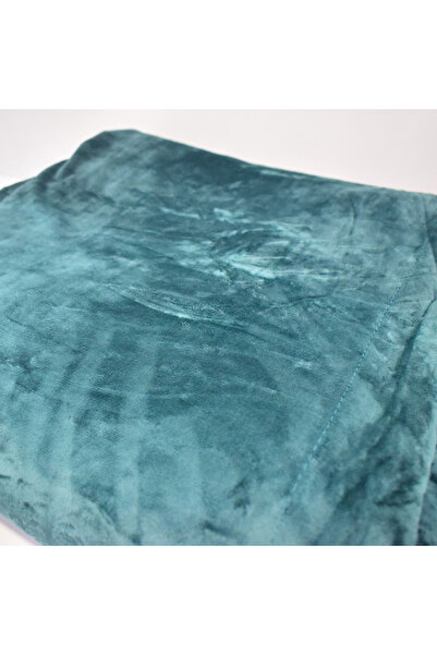 KARLEEN Decor Solid Rabbit Fur Flannel Double Blanket - 200x220 cm