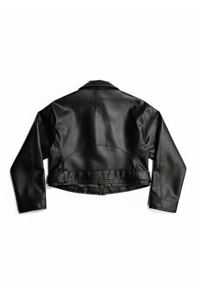 derrymore New Season Belted Oversized Leather Jacket