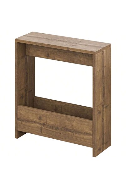 Gogoya side Table with Magazine Shelf - 55 x 20 x 60 cm, Suitable for living rooms and bedrooms
