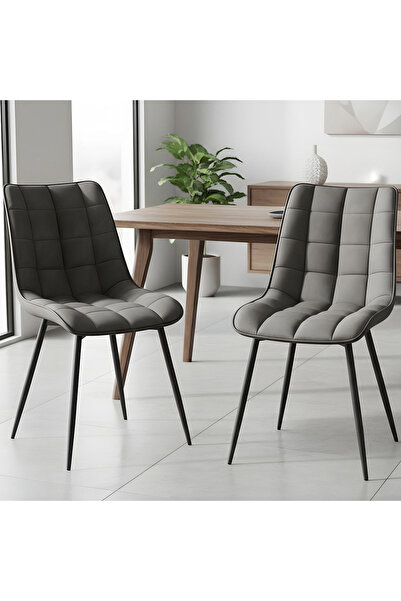 Elindor Set of 2 Elindor® Ergonomic Chairs, Contemporary Design, Seat Width 4...