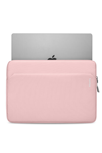 Tomtoc حافظة كمبيوتر محمول باللون الوردي مقاس 15 بوصة من سلسلة Light - A18E3P1