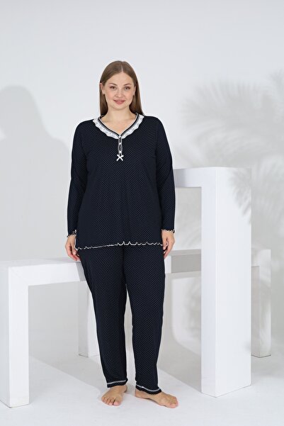 Evia Angelique Bamboo Long Sleeve Women's Pajama Set 22009