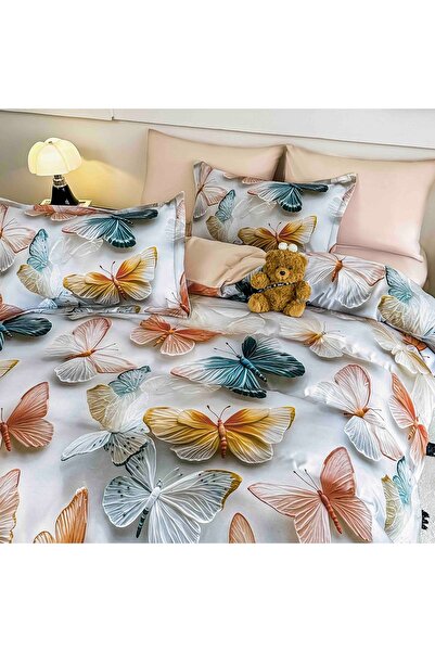 CHIRASO CHIRASO Bedding, 5D, 1 Person, ELASTIC Sheet 140x200cm, Duvet Cover 155x205cm, 2 Pillowcases