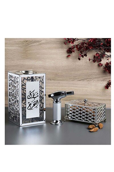 Story of candle مبخرة مع صندوق لحفظ البخور وللتخزين تأتي بعبارة "مبارك التخرج...