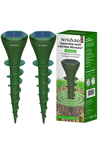 nivazo Dispozitive anti-omor, AR08M, Set de 2 bucăți, Rază de acțiune până la...