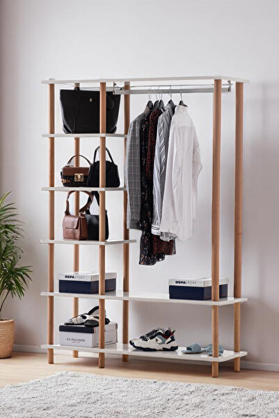 Eymense Pia Açık Gardırop Beyaz