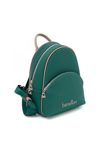 Benetton United Colors Of Bnt_1676 26X22X10 Sirt Yeşil Kadın Çanta