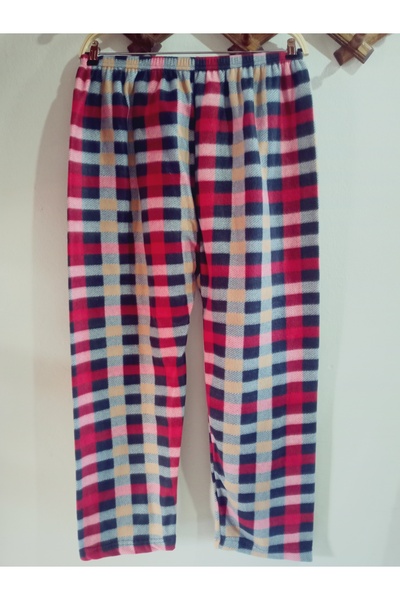 NETYILDIZ Elastic Waistband Quality Cotton Yarn Woven Fleece Fabric Pajama Bottoms Pants