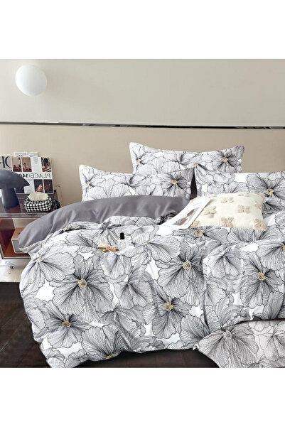 Pucioasa Double Bedding Set, Reversible Design, 6-Piece, Thick Finet (code SR...