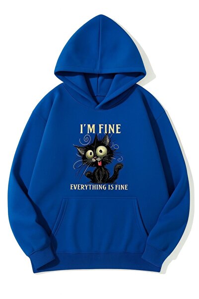 ADAMARA هودي Urban Comfort مصنوع من القطن بنسبة 100%