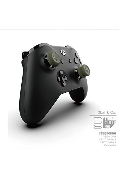 Skull & Co. Skin, CQC & FPS Thumb Grips for Xbox Controllers - Black, 3 Pairs (6 pcs)