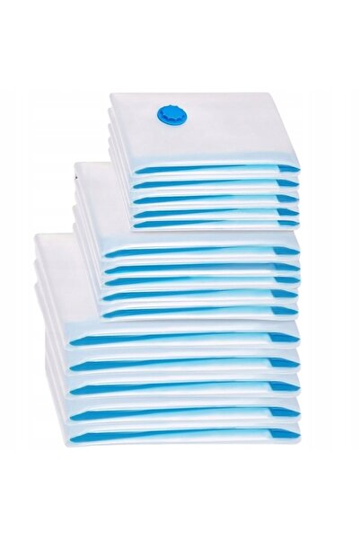 zola Σετ σακουλών κενού αέρος, 15 τεμάχια, διαφορετικά μεγέθη 50x70cm, 60x80c...